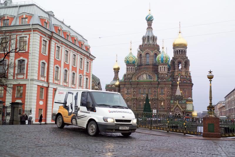 Wirtschaft + Unternehmen: Jungheinrich feiert zehnjähriges in Russland