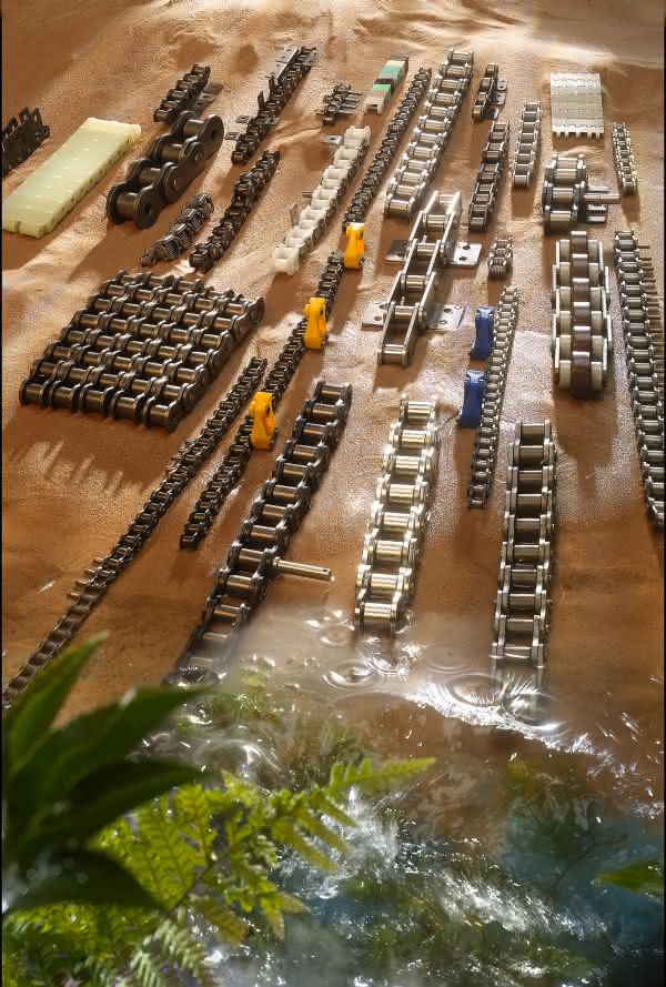 Die andauernde Evolution der Rollenkette: von der Becherwerks- zur Qualitätskette: Eine unendliche Kette von Entwicklungen Die andauernde Evolution der Rollenkette: von der Becherwerks- zur Qualitätskette: Eine unendliche Kette von Entwicklungen