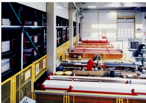 Automatisches Langgutlager: Materialfluss optimiert Automatisches Langgutlager: Materialfluss optimiert