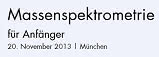 Klinkner & Partner Seminar: Massenspektrometrie für Anfänger Klinkner & Partner Seminar: Massenspektrometrie für Anfänger