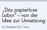 Klinkner & Partner Seminar: Das papierlose Labor - Von der Idee zur Umsetzung