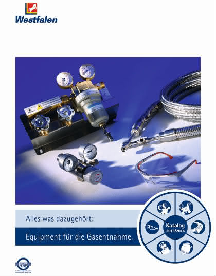 Equipment für die Gasentnahme: Neuer Katalog
