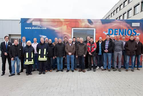 Umgang mit Gefahrstoffen: Deutsches Milchkontor zu Gast bei der Denios AG