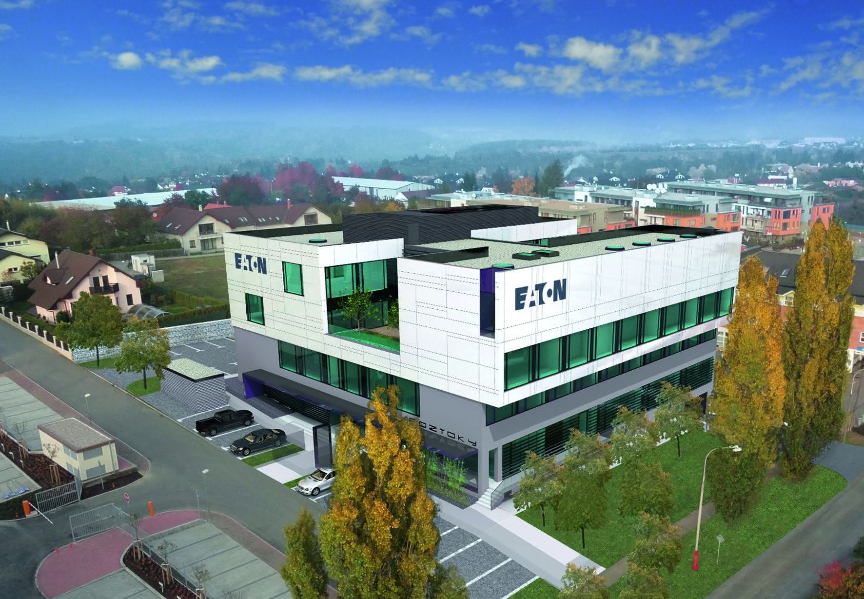 Wirtschaft + Unternehmen: Eaton beginnt Bau eines neuen Innovationszentrums in Roztoky Wirtschaft + Unternehmen: Eaton beginnt Bau eines neuen Innovationszentrums in Roztoky
