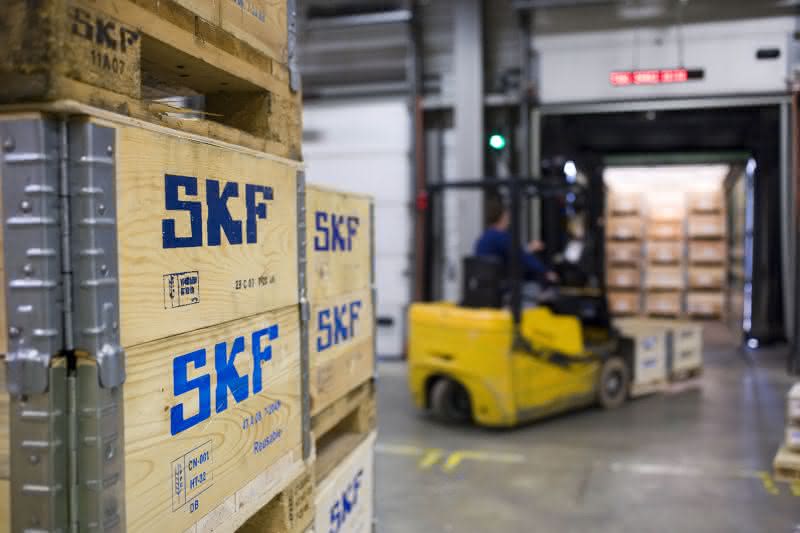 Wirtschaft + Unternehmen: Egemin modernisiert SKF-Lager