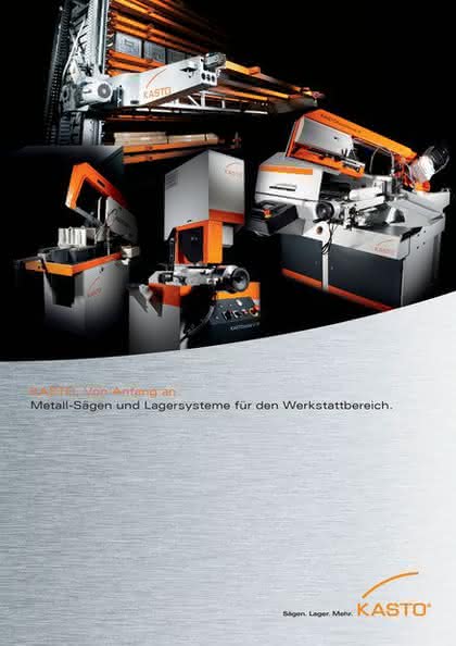 Broschüre: Metall-Sägen und Lagertechnik