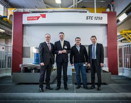 Aerospace-Kompetenzcenter der Saint Jean Industries SA orderte bei Starrag ein 5-Achs-Bearbeitungszentrum STC 1250