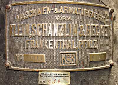 Wirtschaft + Unternehmen: TU-München: KSB restauriert historische Pumpen Wirtschaft + Unternehmen: TU-München: KSB restauriert historische Pumpen