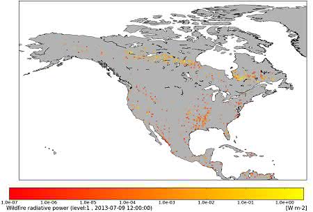 News: Rauchwolken aus Kanada in Europa messbar