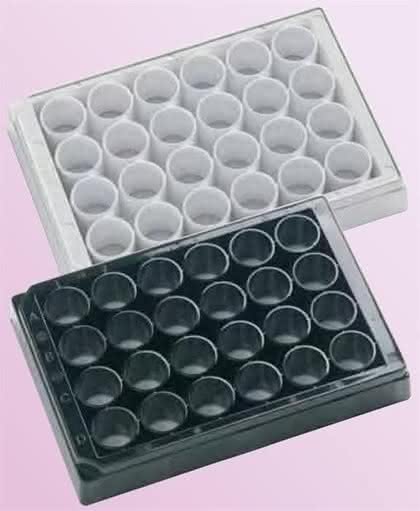 Mit sterilem Glasboden: Assay-Platten