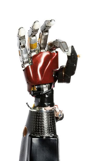 Antriebe für humanoide Roboter-Hand: Annäherung an die Natur