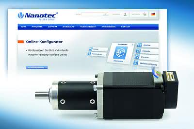 News: Nanotec bietet Online-Konfigurator