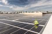 Intersolar 2013: Photovoltaik-Anlage auf Berliner Großmarkthallen