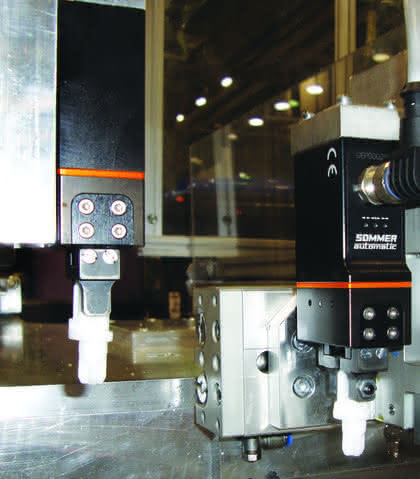 Schnelles Pick &amp; Place mit elektrischem Impulsgreifer: Impulsiver Stopfen-Greifer