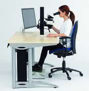 News: Ergonomische Gestaltung von Stereomikroskop-Arbeitsplätzen