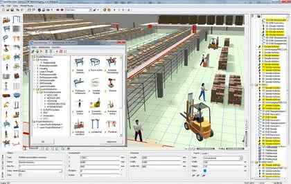 Software: Logistik-und Produktionsszenarien