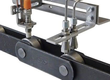 Ölschmiersystem Chain-Lube: Schmieren ohne Druckluft Ölschmiersystem Chain-Lube: Schmieren ohne Druckluft