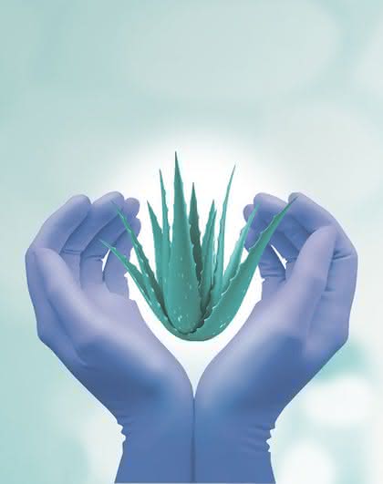 Schutzhandschuhe nitrile aloe: Nitril-Handschuh