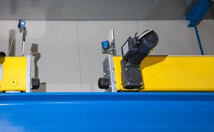 Kranbrücken: Steuerung per Geofunk Kranbrücken: Steuerung per Geofunk