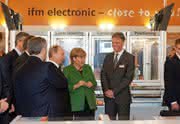Wirtschaft + Unternehmen: Hannover Messe: Merkel und Putin besuchen Ifm