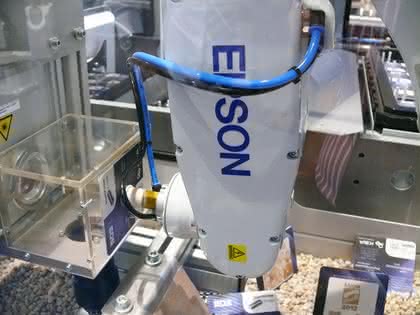 Lasersignierroboter: Roboter zum Beschriften