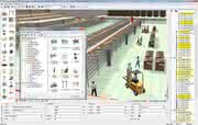 Wirtschaft + Unternehmen: Visualisierung/Simulation: Modellbaukasten für Logistik-und Produktionsszenarien