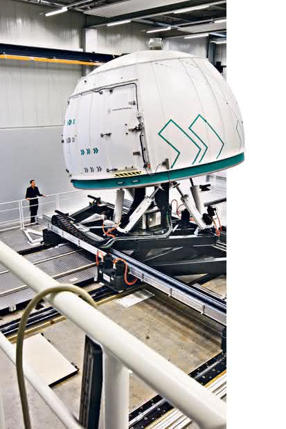 Antriebstechnik: Technik für Simulator