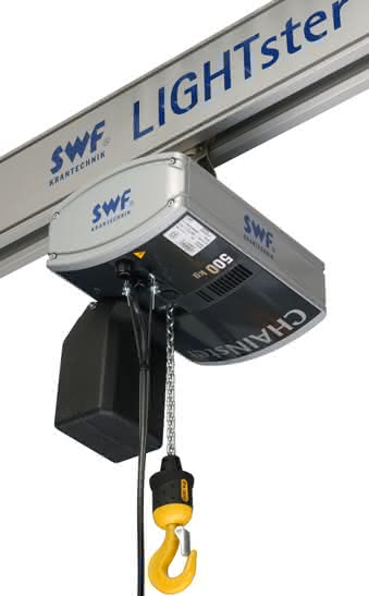 Wirtschaft + Unternehmen: Elektrokettenzug: SWF legt einen Zahn zu