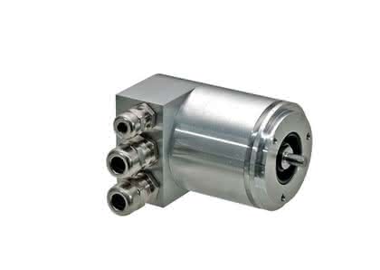 Drehgeber: Mit Profibus-Schnittstelle Drehgeber: Mit Profibus-Schnittstelle