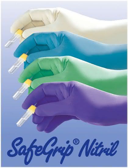 Laborhandschuhe SafeGrip: Laborhandschuhe: Schutz vor EtBr