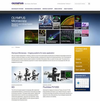 Life-Science-Mikroskopie: Neue Internetseite