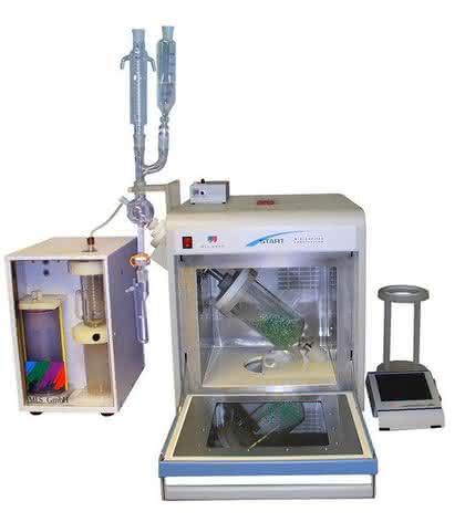 Mikrowellen-Rotationsverdampfer: Mit Dosierpumpe