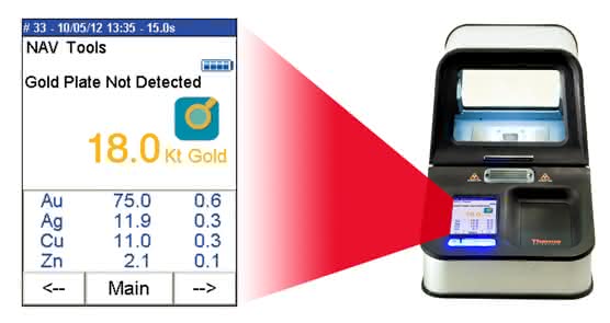 Edelmetall-Ankauf ohne Risiko: Der neue Analysator "Niton DXL" prüft blitzschnell und genau Edelmetall-Ankauf ohne Risiko: Der neue Analysator "Niton DXL" prüft blitzschnell und genau