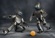 Mini-Roboter für Forschung und Fußball: Beweglich, flink, verspielt