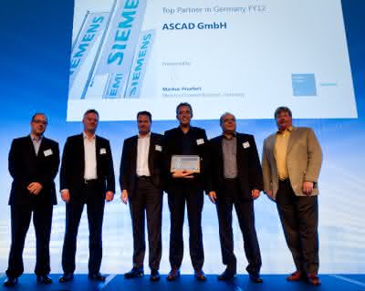 Wirtschaft + Unternehmen: Computer Komplett ASCAD mit Siemens Award ausgezeichnet