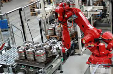 Roboter IRB 6640 Foundry Plus 2: Nur Bestes ins Glas Roboter IRB 6640 Foundry Plus 2: Nur Bestes ins Glas