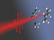 Moleküle gezielt zerbrechen: Ultrakurze Laserpulse kontrollieren chemische Prozesse
