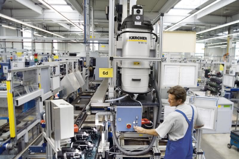 Wirtschaft + Unternehmen: Industriesauger auch für groben Schmutz Wirtschaft + Unternehmen: Industriesauger auch für groben Schmutz