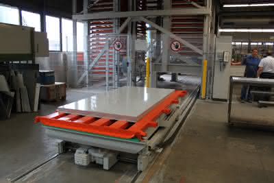Fördertechnik: Zentrum der Teilefertigung Fördertechnik: Zentrum der Teilefertigung