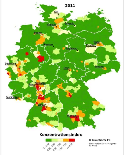 Wirtschaft + Unternehmen: Studie: Deutschlands Top 25 Standorte für Software Wirtschaft + Unternehmen: Studie: Deutschlands Top 25 Standorte für Software