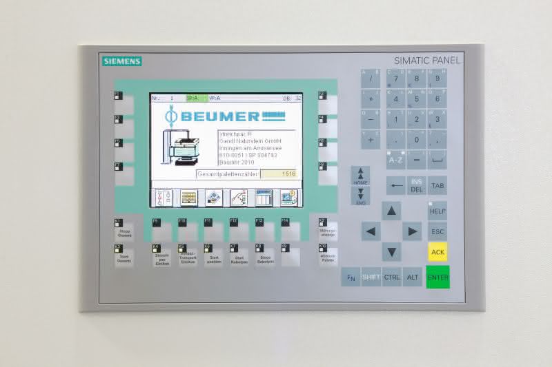Fördertechnik: Bunte Kieselsteine - palettenweise