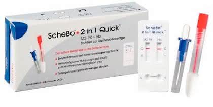 Schnelltest ScheBo 2in1 QuickTM: Darmkrebsvorsorge