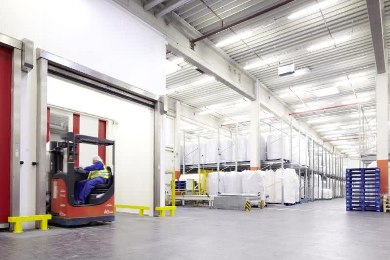 Fördertechnik: Milupa schleust das Milchpulver