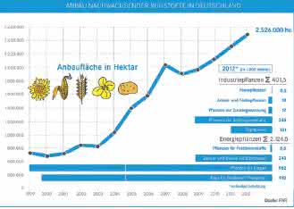 Trends: Energiepflanzen-Fläche steigt Trends: Energiepflanzen-Fläche steigt