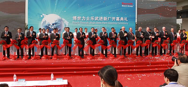 Wirtschaft + Unternehmen: Bosch Rexroth erweitert sein Arbeitsfeld in China