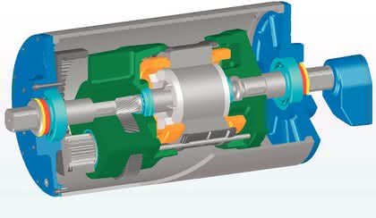 Antriebstechnik: Trommelmotor im Härteeinsatz