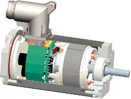 Antriebstechnik: DC-Servomotor: Total verkleinert