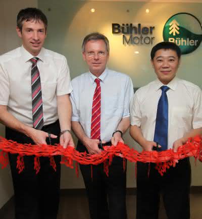 Wirtschaft + Unternehmen: Bühler Motor eröffnet Büro in Shanghai Wirtschaft + Unternehmen: Bühler Motor eröffnet Büro in Shanghai