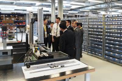 Wirtschaft + Unternehmen: Chinesische Delegation besucht Zoller Wirtschaft + Unternehmen: Chinesische Delegation besucht Zoller