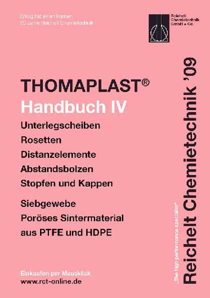 Handbuch THOMAPLAST-IV: Distanz- und Schutzelemente